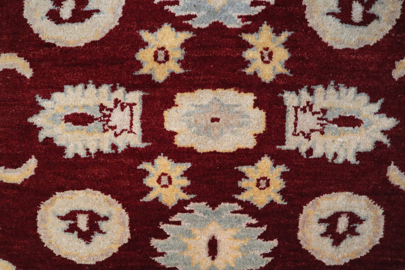 Peshawar Rug, Pakistani Rug, 4x6 Area Rug