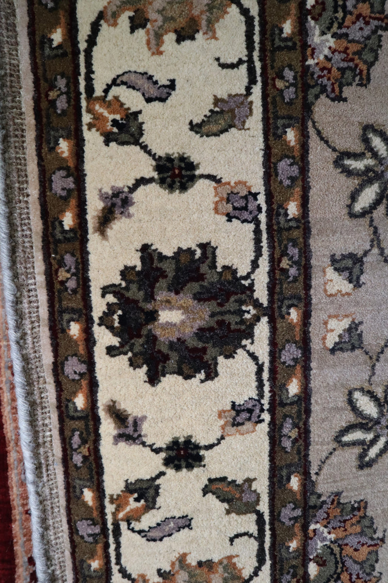 Jaipur Rug, 4x6 Area Rug, Oriental Style Rug, Foyer Rug