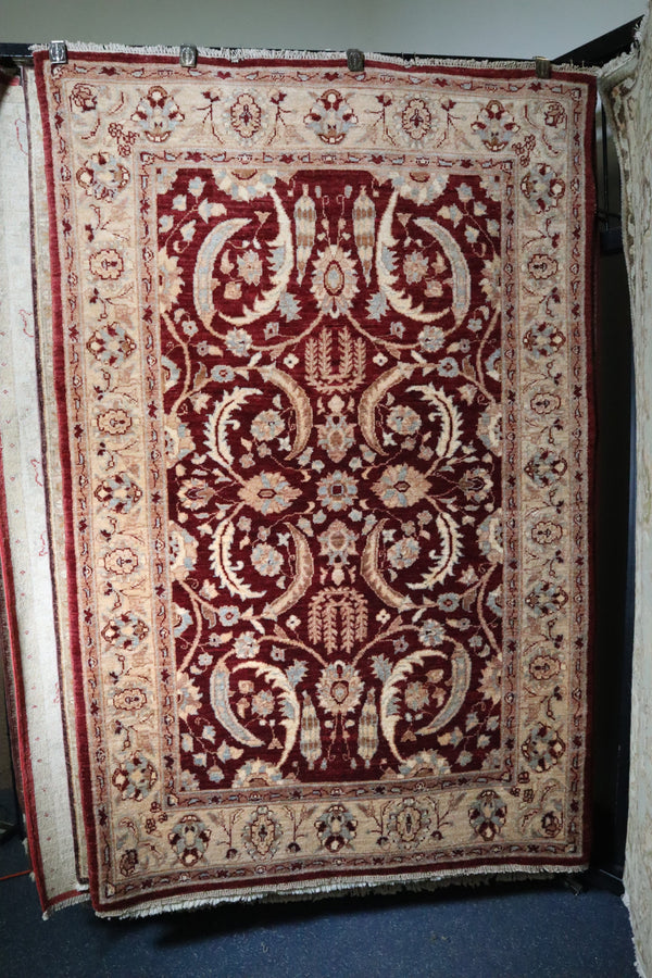 Pakistani Rug, Peshawar Rug, Colorful Rug, Foyer Rugs