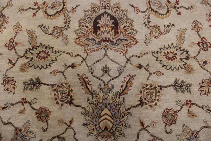 Oriental Rug, Hand Knotted Rug, 9x12 Area Rug, Neutral Rugs, Discounted Rugs