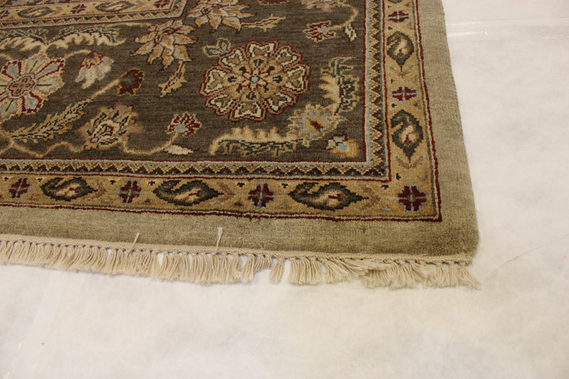 Oriental Rug, Hand Knotted Rug, 9x12 Area Rug, Neutral Rugs, Discounted Rugs