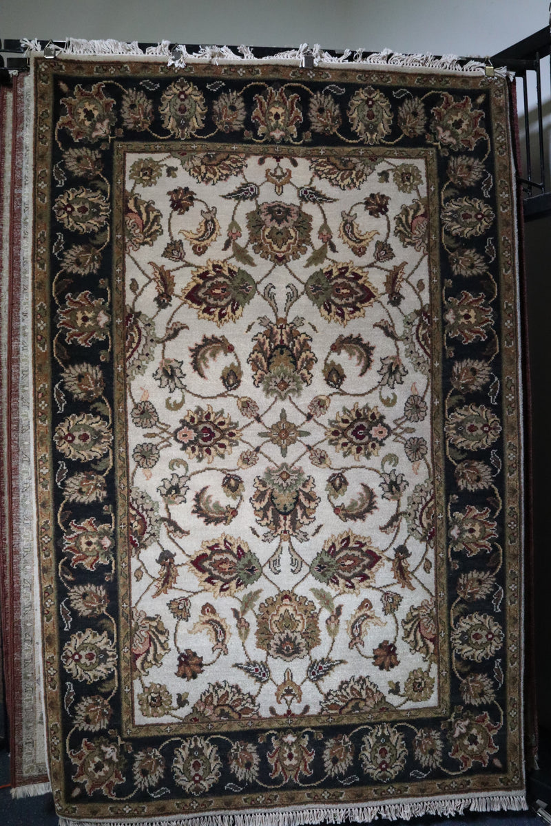 Jaipur Rug, Traditional Rug, Hand Knotted Wool Rug, Office Rug