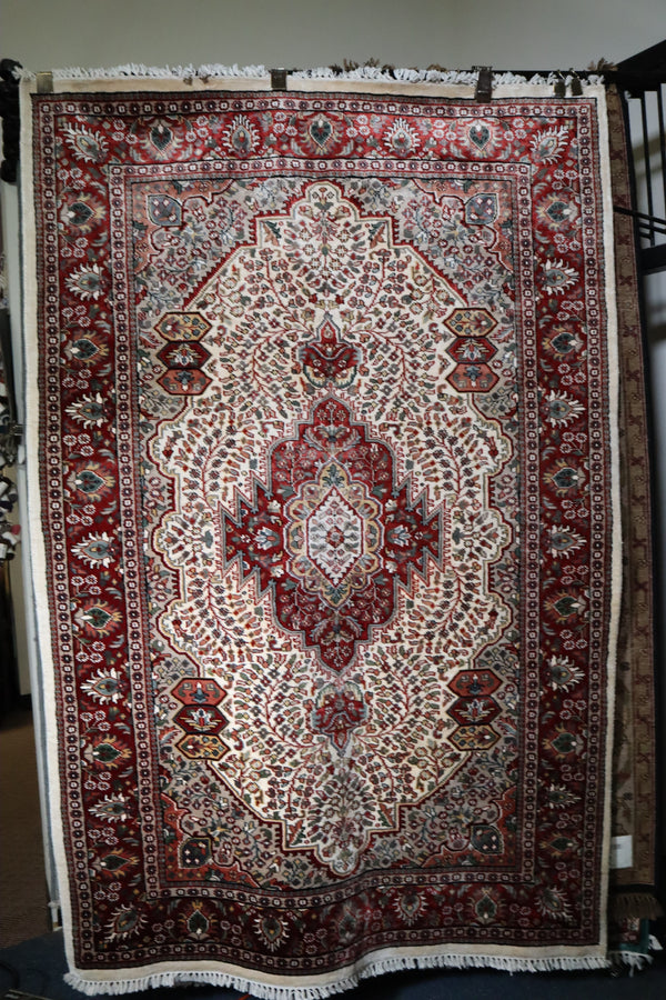 Jammu Kashmir Rug, Traditional Rug, Vegetable Dye Rug, Children Room Rugs