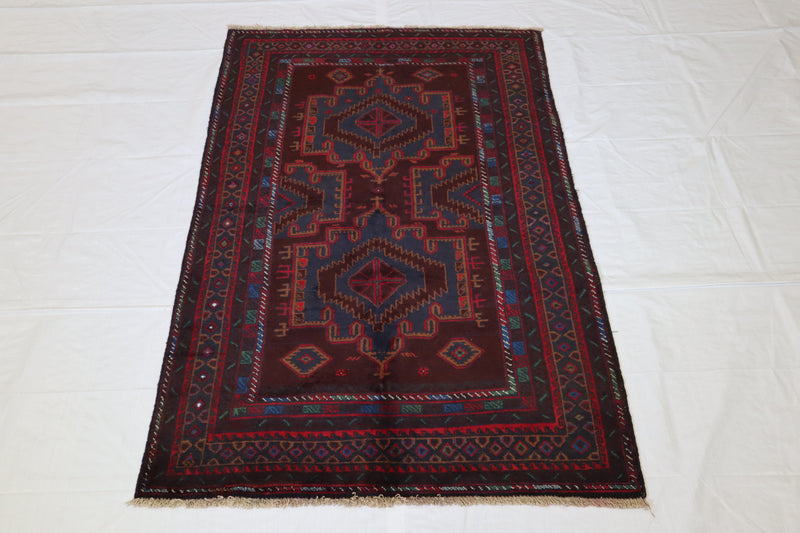 Baluch Rug, Tribal Rug, Afghani Rug, Hand Knotted Rug