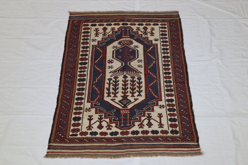 Tribal Rug, Hand Knotted Rug, Area Rug, Afghan Rug