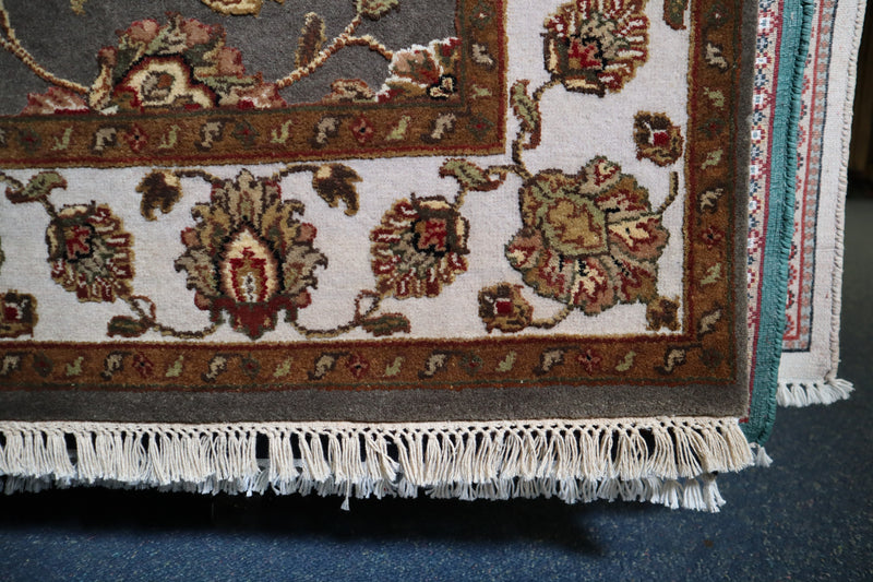 Silk Flower Rug, Hand Knotted Rug, Types Of Oriental Rugs