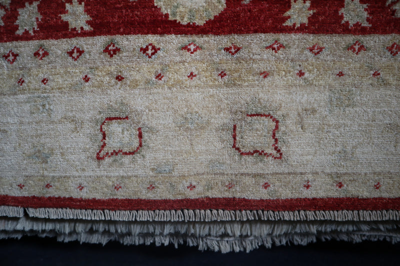 Oushak Rug, Turkoman Design Rug, Hand Knotted Tribal Rug, US Rugs