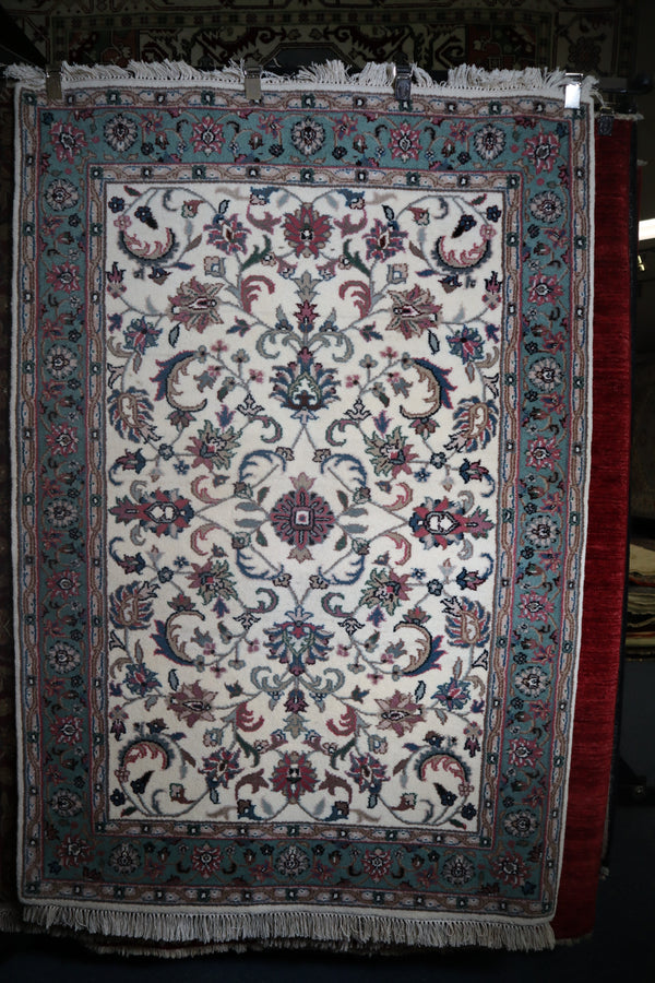 Kashan Rug, Traditional Rug, Vegetable Dye Rug, Area Rug