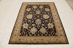 Black Rugs, Chobi Rug, Autentic Rug, Pakistani Rugs, 8x11 Rug, Rug Decor 