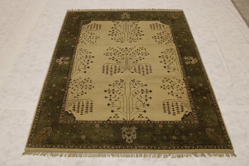 Natural Multi Rug, Oushak Rugs, Tribal Rugs, Area Rugs Near Me, 8x10 Rug