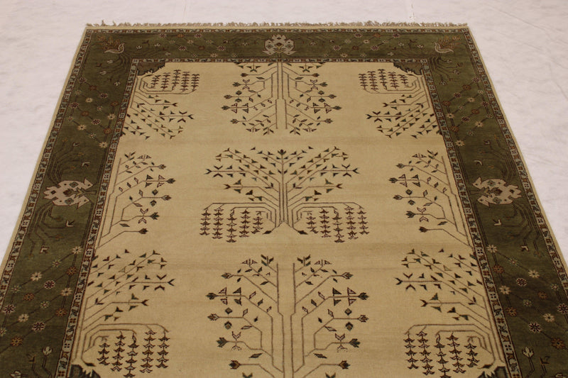 Natural Multi Rug, Oushak Rugs, Tribal Rugs, Area Rugs Near Me, 8x10 Rug