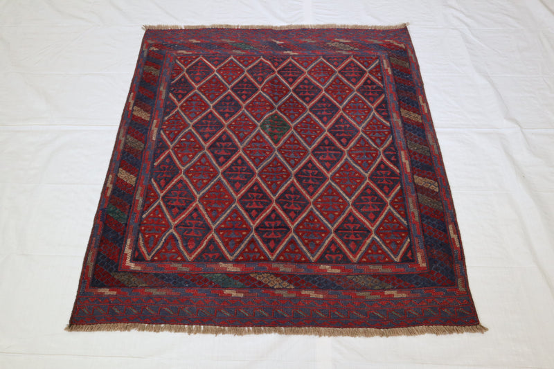 Afghan Rug, Tribal Rug, Handmade Wool Rug