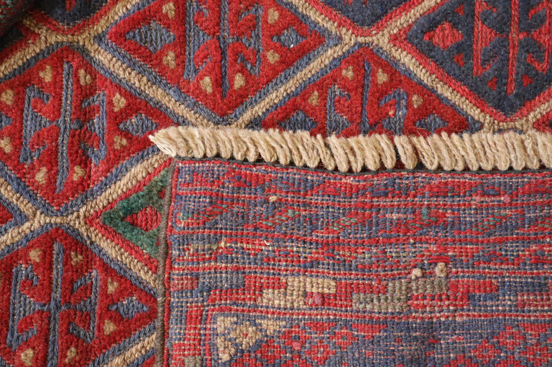 Afghan Rug, Tribal Rug, Handmade Wool Rug