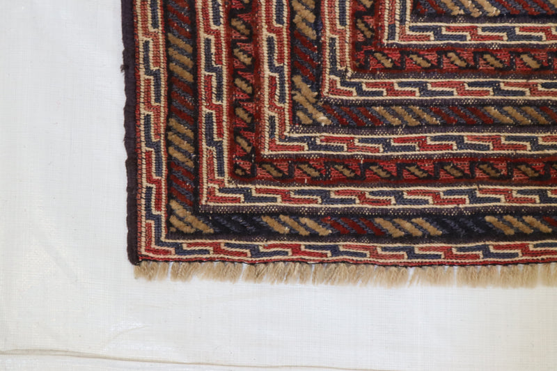 Tribal Rug, Oushak Rug, Afghan Hand Knotted Rug