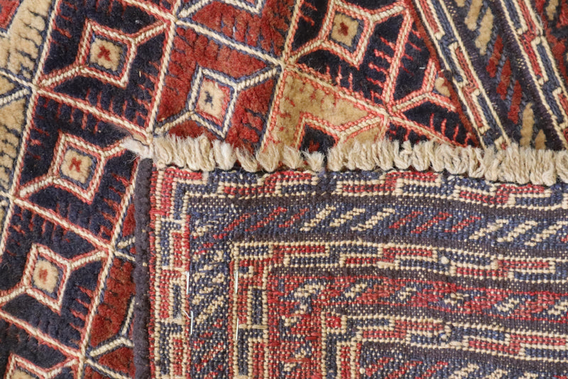 Tribal Rug, Oushak Rug, Afghan Hand Knotted Rug