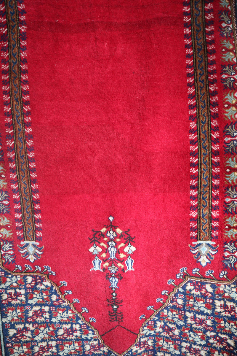 Turkish Rug, Kayseri Rug, Vegetable Dye Rug, 4x6 Area Rug