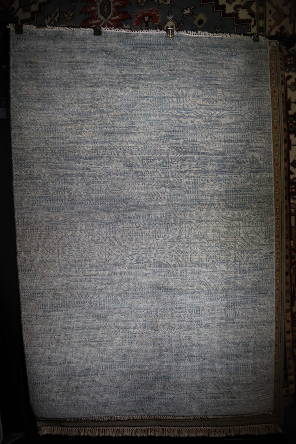 Kashmir Rug, Ocean Breeze Rug, Traditional Rug, 4x6 Rug