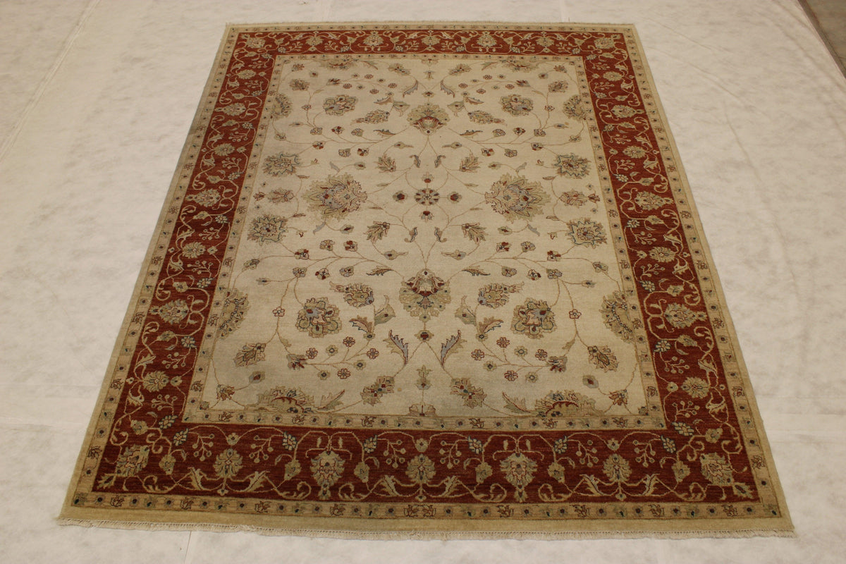 Oriental Rug, Authentic Rug, High Twist Rug, How Big Is 8x10, Office Rug 