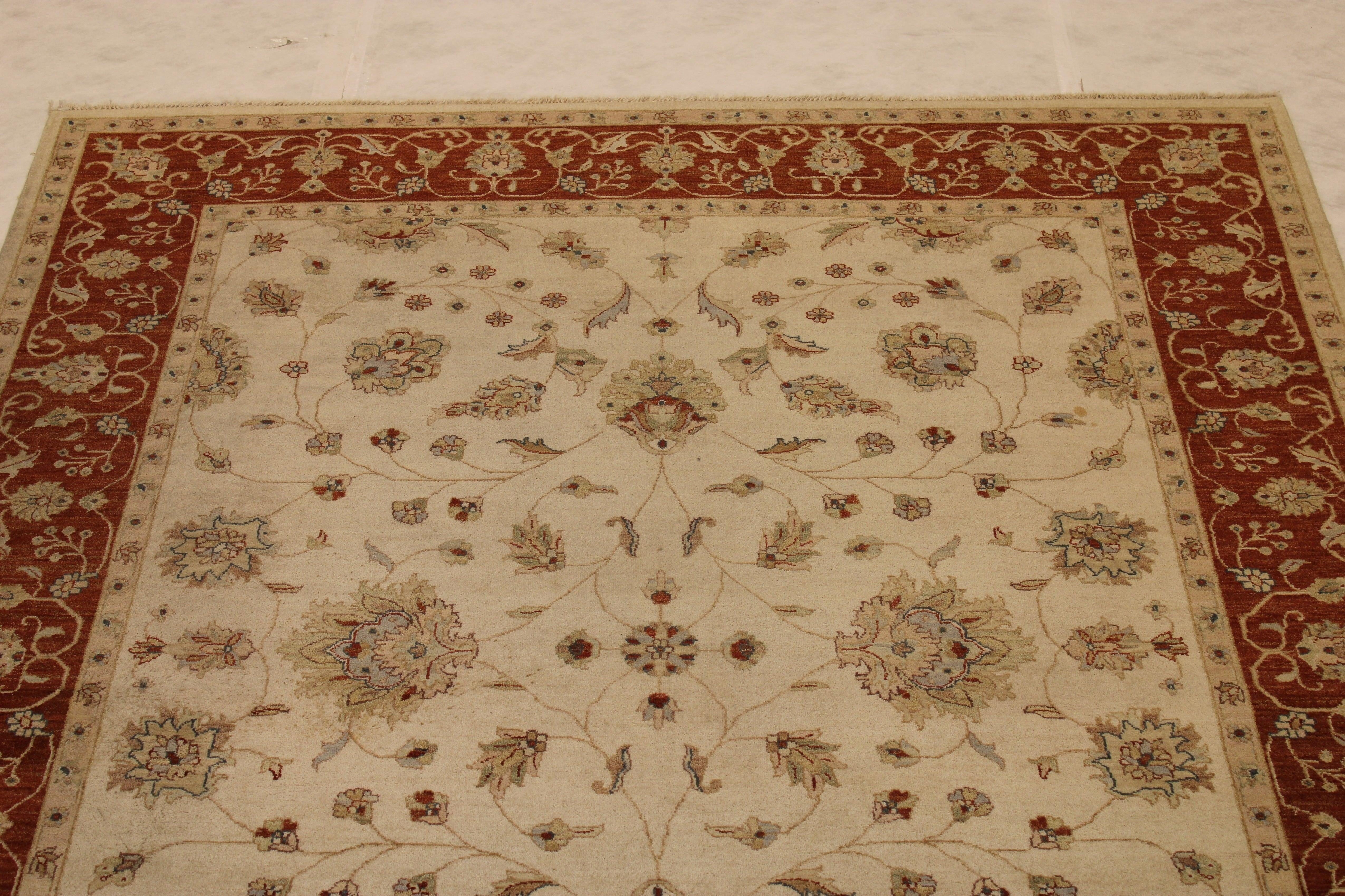 Oriental Rug, Authentic Rug, High Twist Rug, How Big Is 8x10, Office Rug 