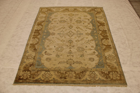 Pestal Oushak Rug, Geometric Rug, Area Rug, How Big Is 8x10, Bedroom Rugs 