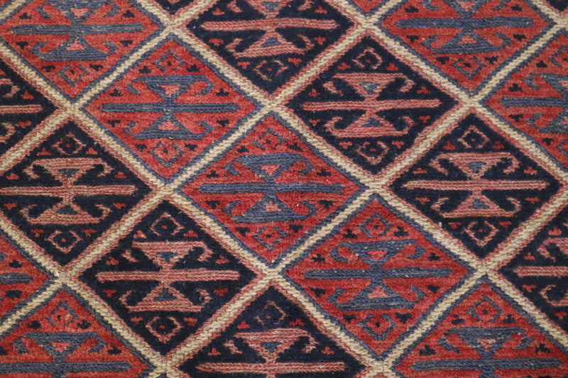 Tribal Rug, Afghan Rug, 5x6 Area Rug