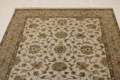 Persian Design Rugs, Silk Rug, Wool Rug, Silk Flower Rug, Area Rug Sizes 