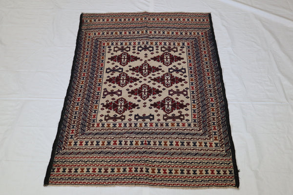 Oushak Rug, Afghan Rug, Vegetable Dye Rug, Area Rug