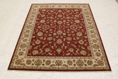 Agra Rug, Geometric Rug, Natural Dyes Rug, Rug Size For King Bed