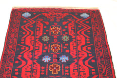 Tribal Rug, Baluch Rug, Hand Knotted Wool Rug, Area Rug