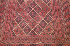 Tribal Rug, Afghani Rug, Hand Knotted Rug, 5x6 Area Rug