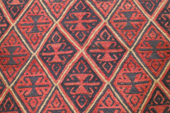 Tribal Rug, Afghani Rug, Hand Knotted Rug, 5x6 Area Rug
