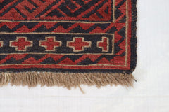 Tribal Rug, Afghani Rug, Hand Knotted Rug, 5x6 Area Rug