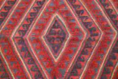 Tribal Oushak Rug, Afghan Hand Knotted Rug, Area Rug