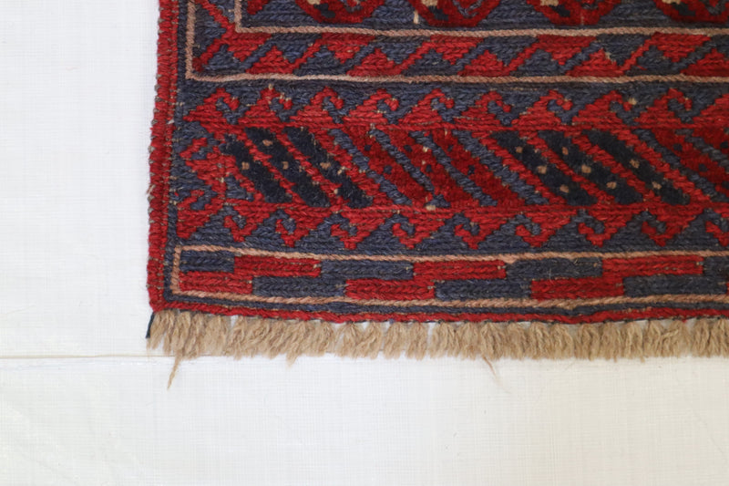 Tribal Oushak Rug, Afghan Hand Knotted Rug, Area Rug