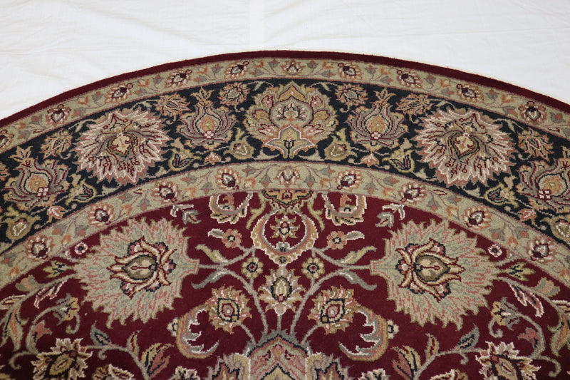 Indo Rug, Round Rug, Jaipur Rug, Hand Knotted Round Rug