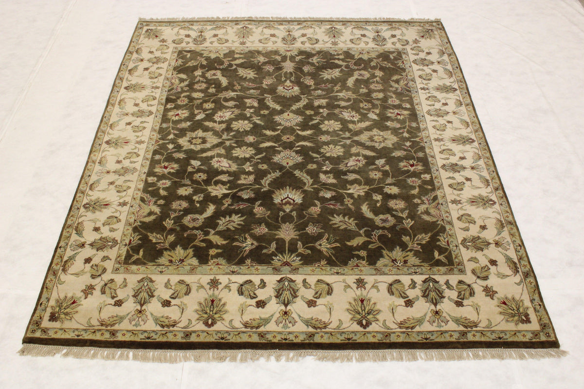 Persian Rug Designs, Hand Knotted Rugs, Vegetable Dye Rug, Rug Decor, Rug 8x10 