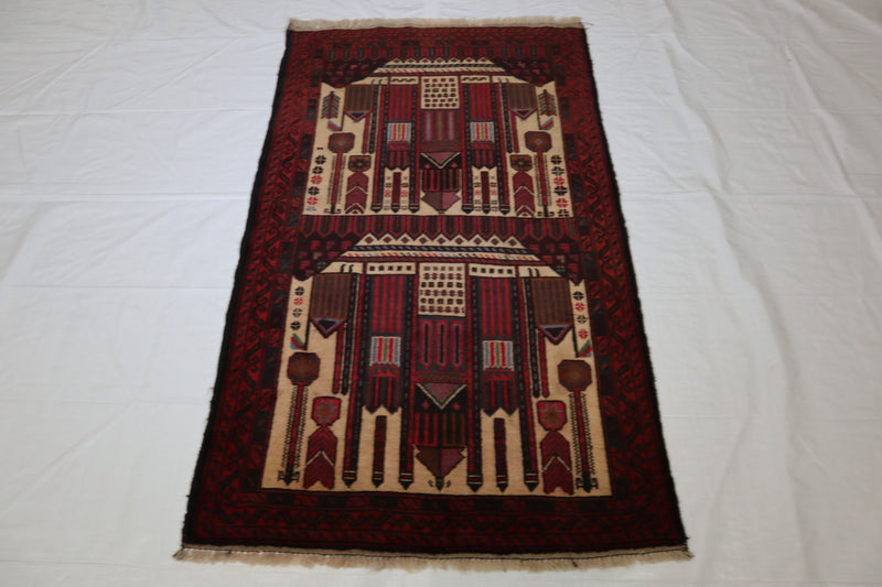 Oushak Rug, Afghan Tribal Rug, Area Rug, Natural Dye Rug