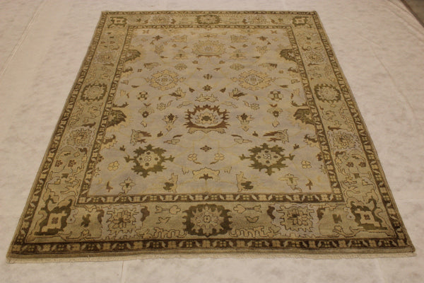 Oushak Rug, Hand Knotted Wool Rug, Types Of Oriental Rugs, 8x10 Area Rugs Oushak Rug, Hand Knotted Wool Rug, Types Of Oriental Rugs, 8x10 Area Rugs 