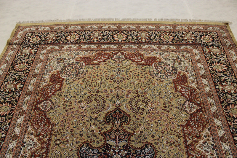 Jammu Rug, Colorful Area Rug, Fine Quality Rug, Bedroom Rugs, Kashmiri Rug