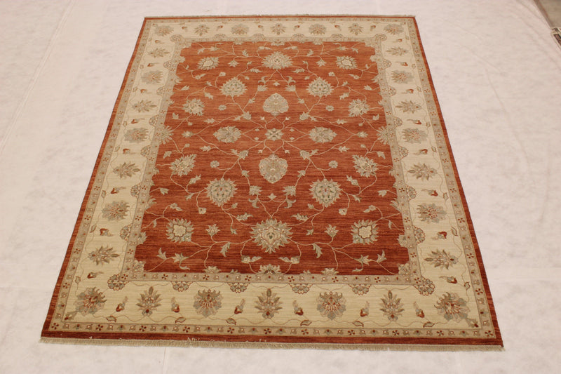 Oushak Rug, Target Area Rugs, Vegetable Dye Rug, Bedroom Rug, 8 x 10 Rug 