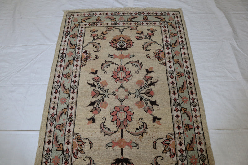 Peshawar Rug, Pakistani Rug, Hand Knotted, 3x5 Area Rug