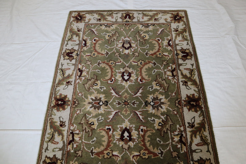 Tufted Rug, Oriental Rug, 3x5 Area Rug, Indian Rug