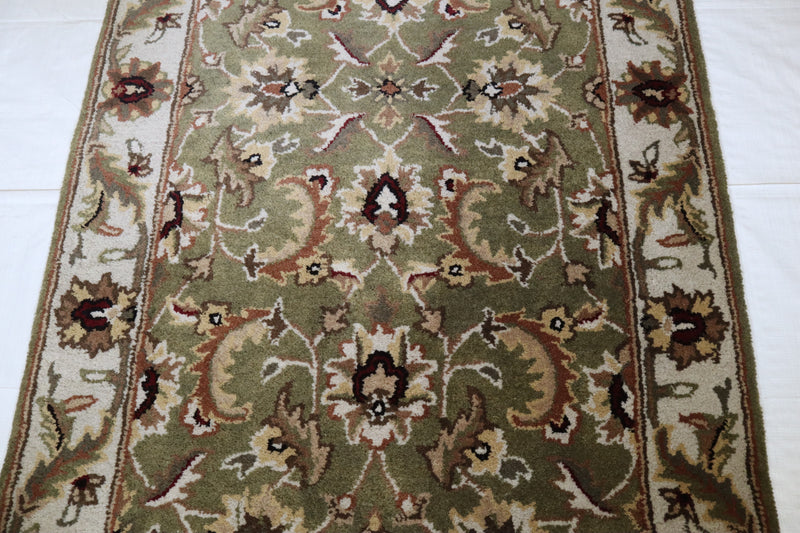 Tufted Rug, Oriental Rug, 3x5 Area Rug, Indian Rug