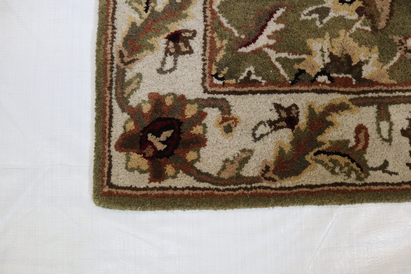 Tufted Rug, Oriental Rug, 3x5 Area Rug, Indian Rug