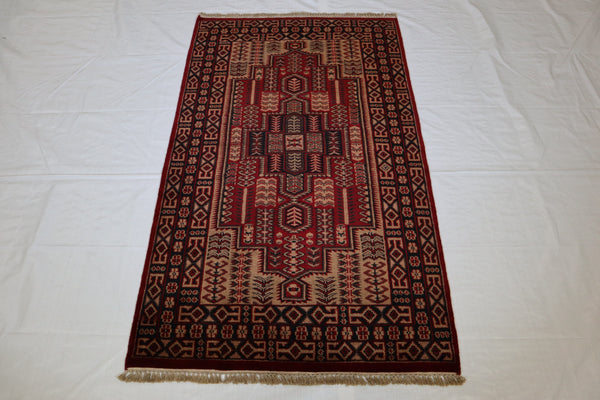 Persian Rug, Hand Knotted Rug, Traditional Rug, 3x5 Rug