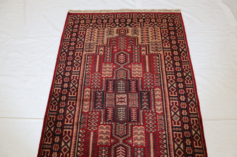 Persian Rug, Hand Knotted Rug, Traditional Rug, 3x5 Rug