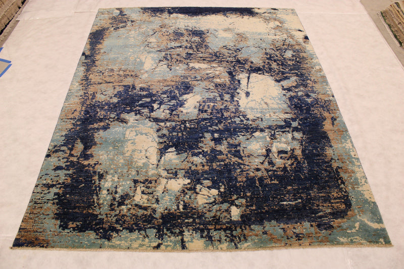 Contemporary Rugs, Hand Knotted Rug, Bright Rugs, How Big Is 8x10  