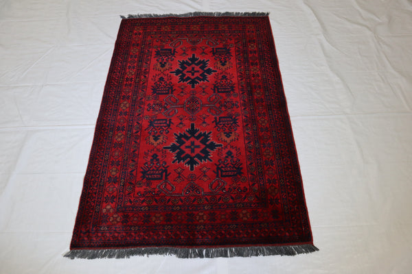 Khal Mohammadi Rug, Mashadi Rug, Turkman Design Rug