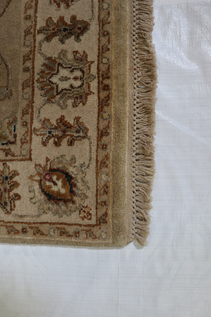 Silk Flower Rug, Persian Rug, Vegetable Dye