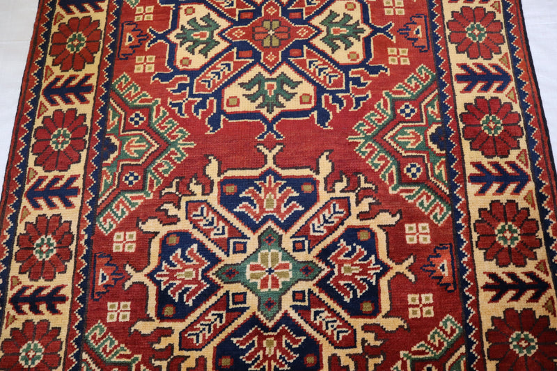 Traditional Rug, Turkman Rug, Afghan Kargahi Rug